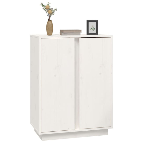 Weißes Kiefer Sideboard 60x35x80cm