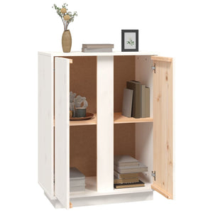 Weißes Kiefer Sideboard 60x35x80cm