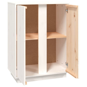 Weißes Kiefer Sideboard 60x35x80cm
