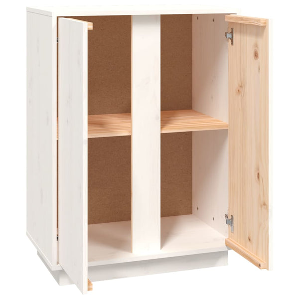 Weißes Kiefer Sideboard 60x35x80cm