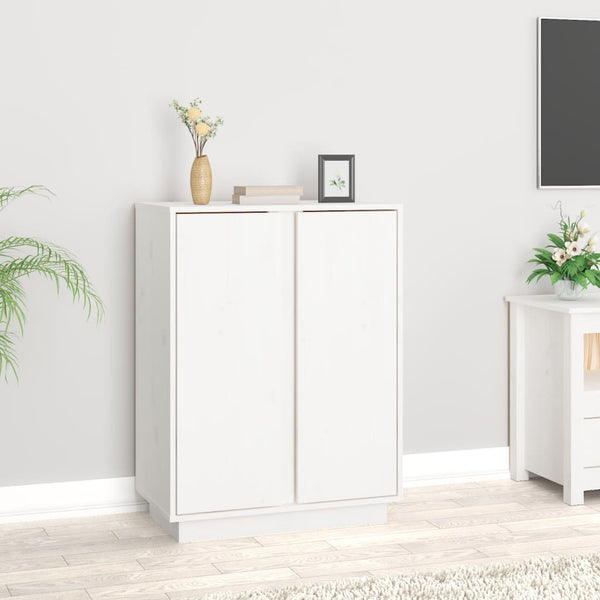 Weißes Kiefer Sideboard 60x35x80cm