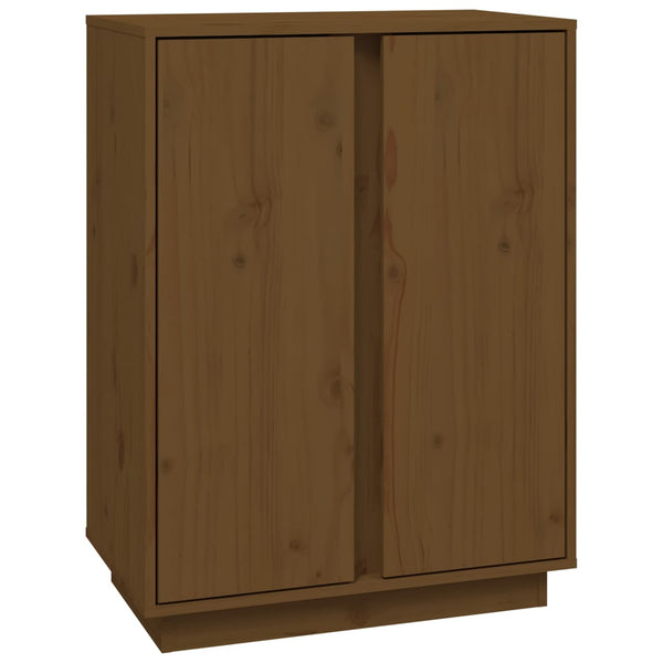 Sideboard Honigbraun 60x35x80cm Kiefer Massivholz
