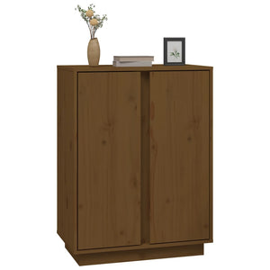 Sideboard Honigbraun 60x35x80cm Kiefer Massivholz