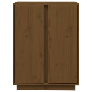 Sideboard Honigbraun 60x35x80cm Kiefer Massivholz
