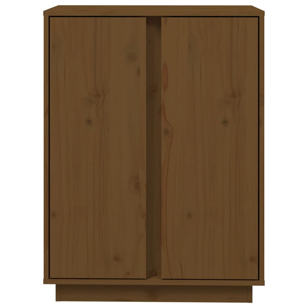 Sideboard Honigbraun 60x35x80cm Kiefer Massivholz
