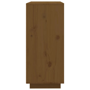Sideboard Honigbraun 60x35x80cm Kiefer Massivholz