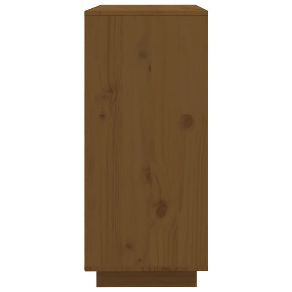 Sideboard Honigbraun 60x35x80cm Kiefer Massivholz