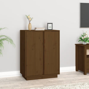 Sideboard Honigbraun 60x35x80cm Kiefer Massivholz