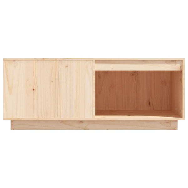 Couchtisch Kiefer Massivholz 100x101 cm