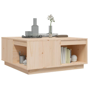 Couchtisch Kiefer Massivholz 80x81 cm