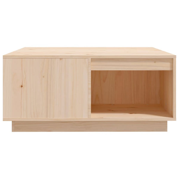Couchtisch Kiefer Massivholz 80x81 cm