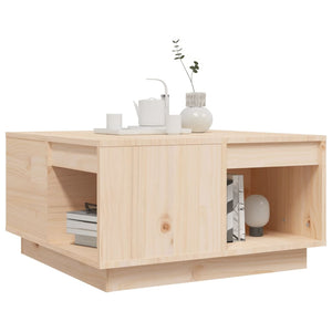 Couchtisch Kiefer Massivholz 60x61 cm