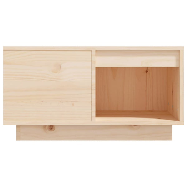 Couchtisch Kiefer Massivholz 60x61 cm