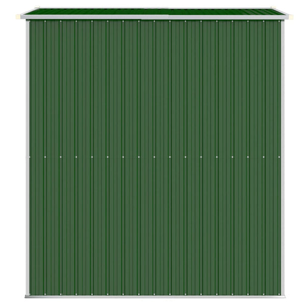 Geräteschuppen Grün 192x191x223 cm Verzinkter Stahl
