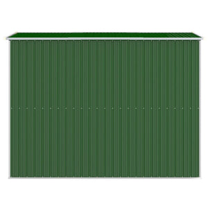 Geräteschuppen Grün 192x274x223 cm Verzinkter Stahl