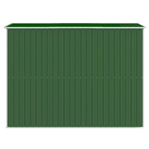 Geräteschuppen Grün 192x274x223 cm Verzinkter Stahl