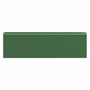 Geräteschuppen Grün 192x689x223 cm Verzinkter Stahl