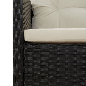 5-teiliges Garten Lounge Set mit Kissen