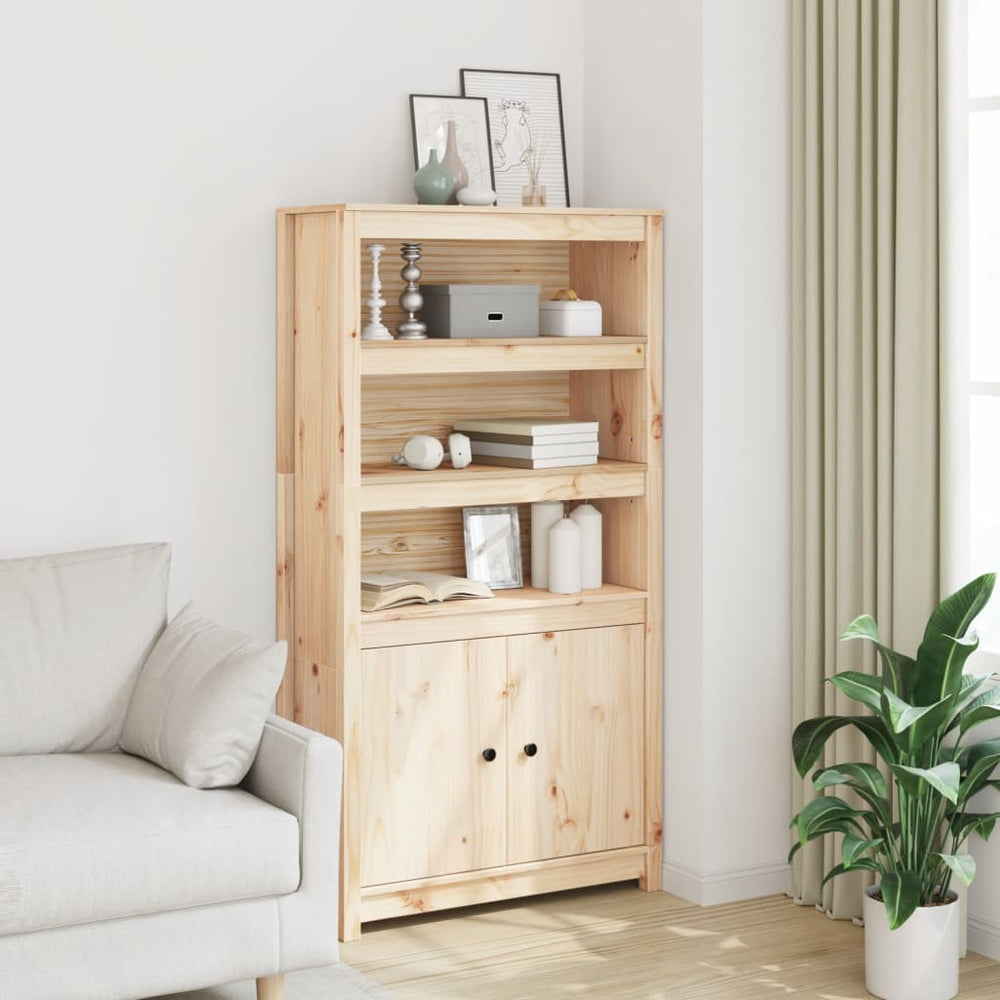 Highboard 80x154cm Kiefer Massivholz