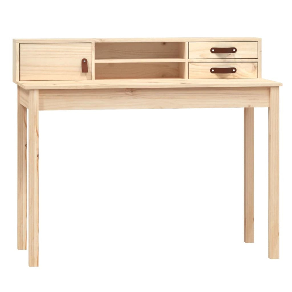 Massivholz Schreibtisch Kiefer 110x50cm