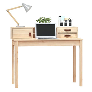 Massivholz Schreibtisch Kiefer 110x50cm