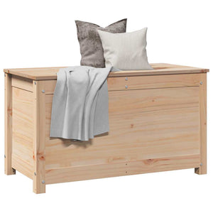 Massivholz Kiefer Truhe 80x40x45,5 cm