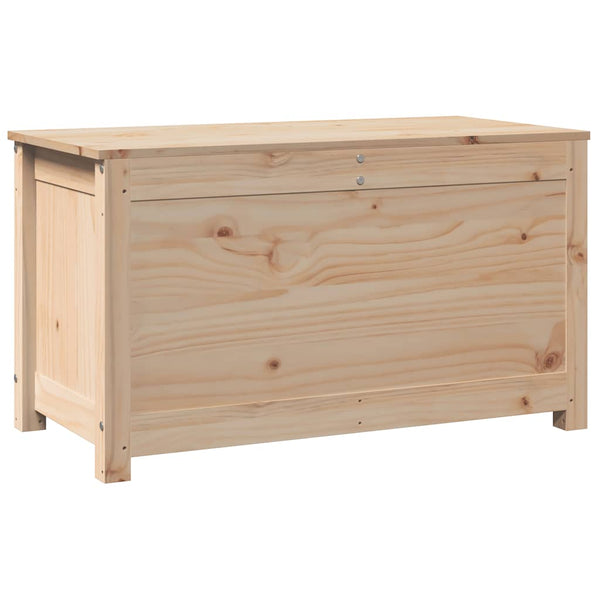 Massivholz Kiefer Truhe 80x40x45,5 cm