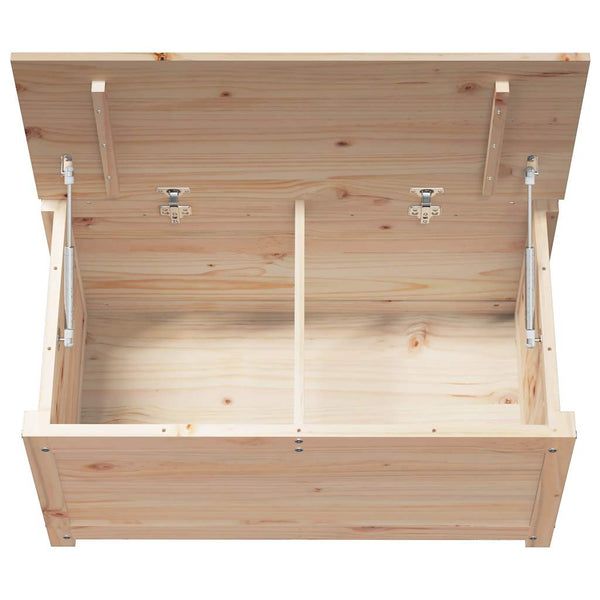 Massivholz Kiefer Truhe 80x40x45,5 cm