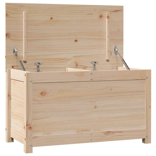 Massivholz Kiefer Truhe 80x40x45,5 cm