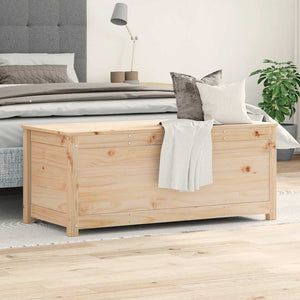 Truhe Kiefer Massivholz 110x50x45,5 cm