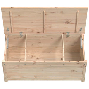 Truhe Kiefer Massivholz 110x50x45,5 cm