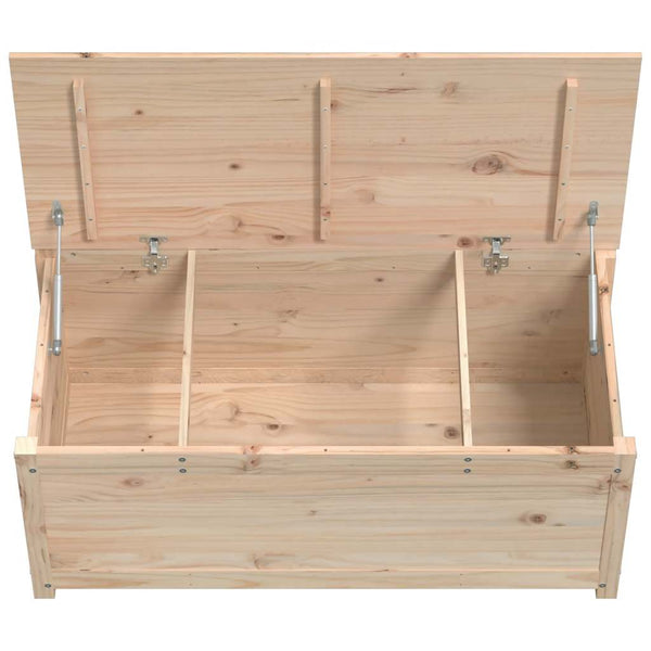 Truhe Kiefer Massivholz 110x50x45,5 cm