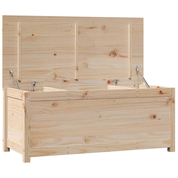 Truhe Kiefer Massivholz 110x50x45,5 cm