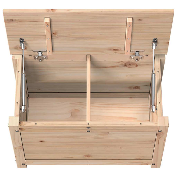 Massivholz Kiefer Truhe 60x32x45,5 cm