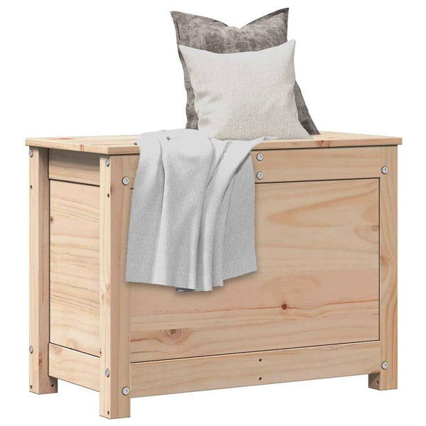 Massivholz Kiefer Truhe 60x32x45,5 cm