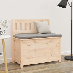Sitzbank Kiefer Massivholz 80 cm