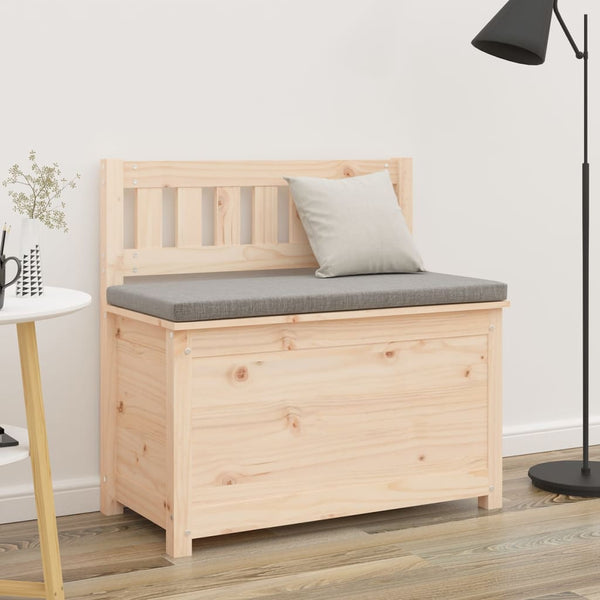 Sitzbank Kiefer Massivholz 80 cm