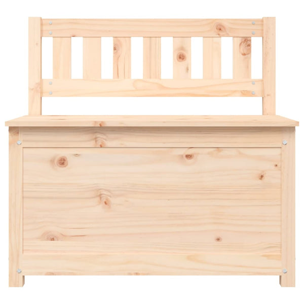 Sitzbank Kiefer Massivholz 80 cm