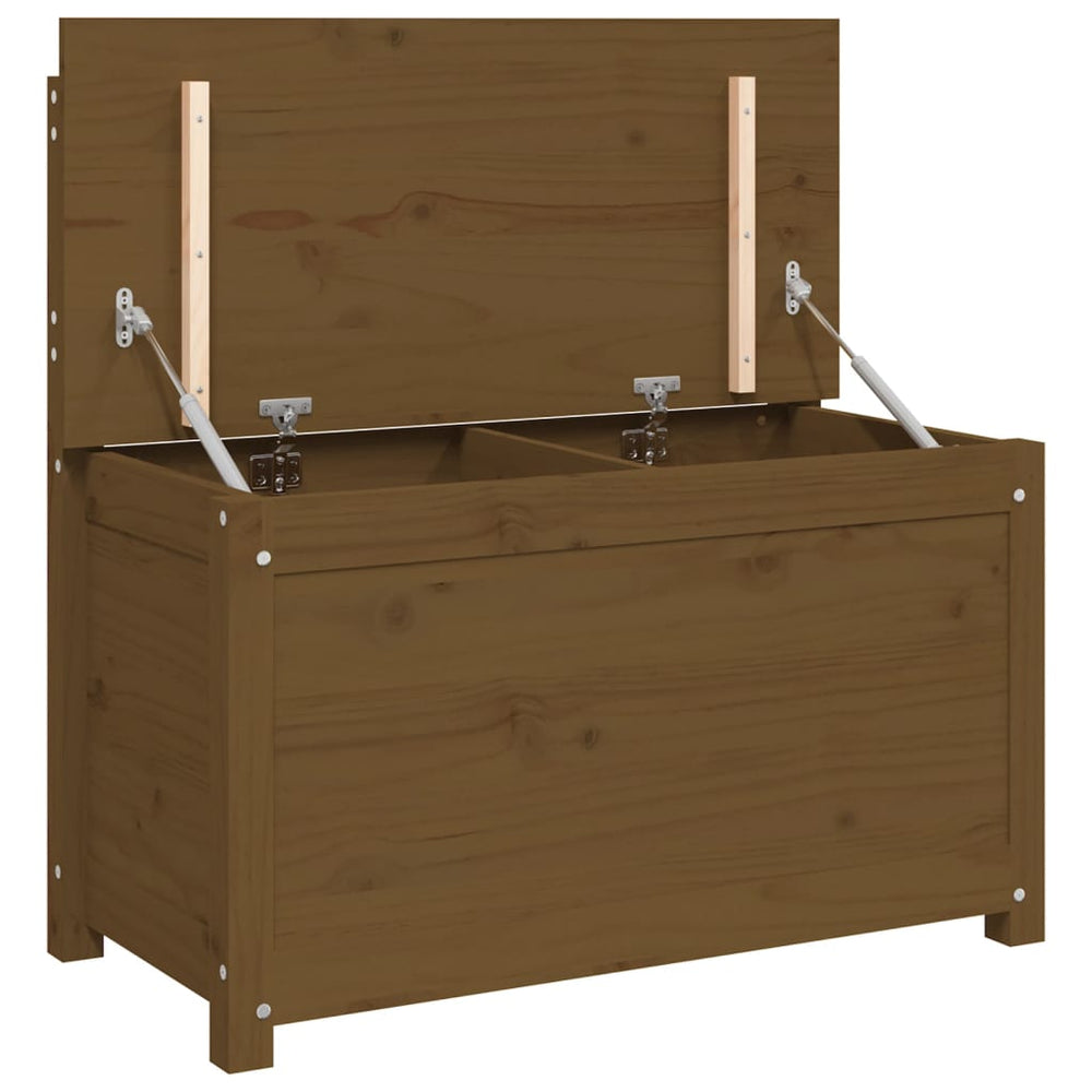 Honigbraune Kiefer Massivholz Sitzbank 80cm