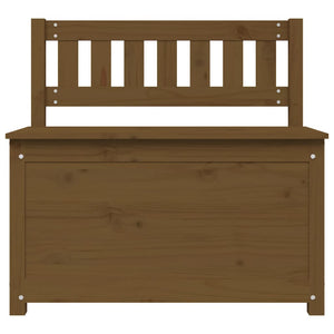 Honigbraune Kiefer Massivholz Sitzbank 80cm