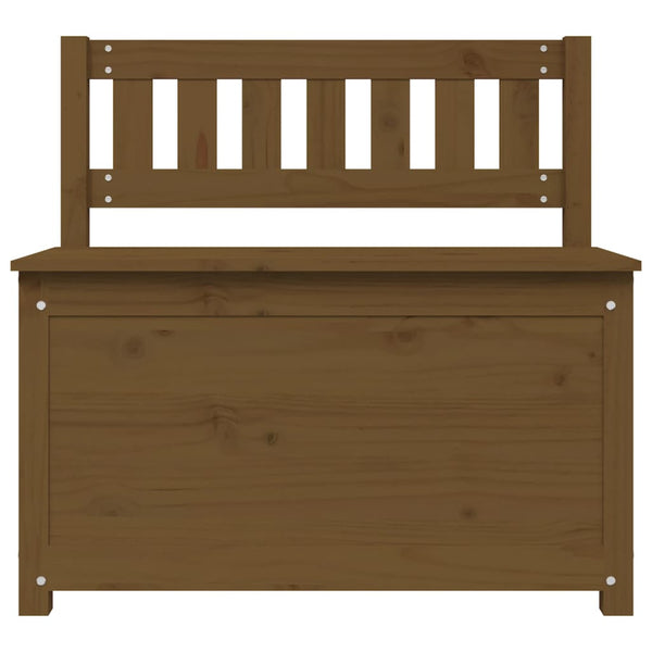 Honigbraune Kiefer Massivholz Sitzbank 80cm