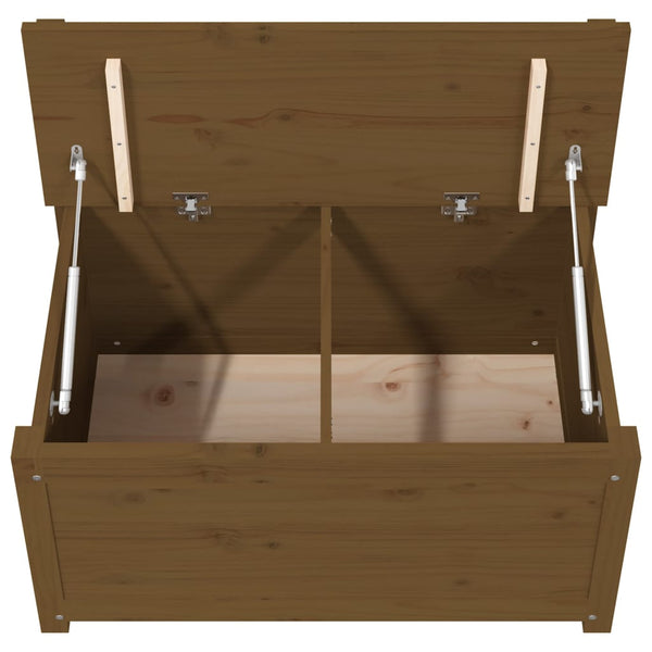 Honigbraune Kiefer Massivholz Sitzbank 80cm