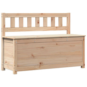 Sitzbank Kiefer Massivholz 110 cm