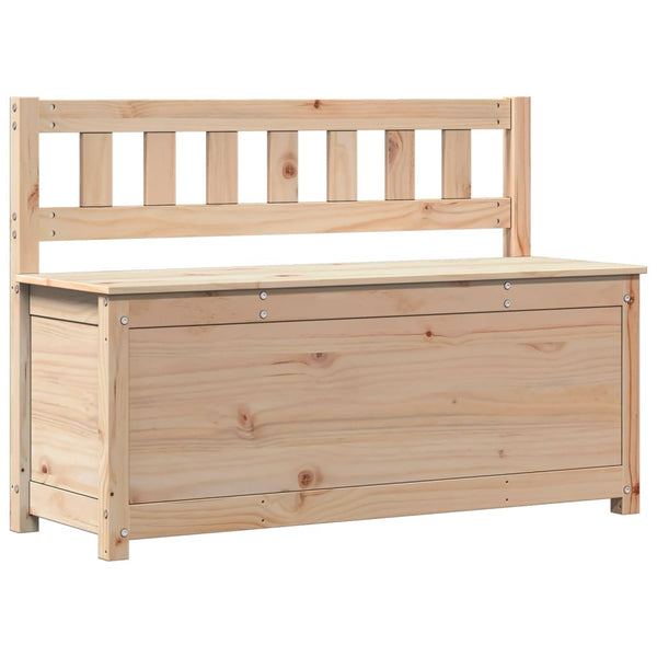 Sitzbank Kiefer Massivholz 110 cm