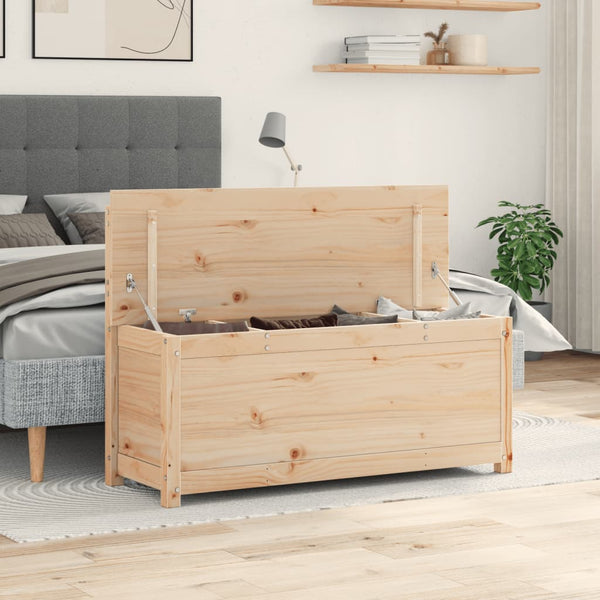 Sitzbank Kiefer Massivholz 110 cm