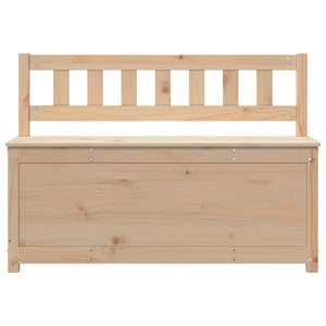 Sitzbank Kiefer Massivholz 110 cm