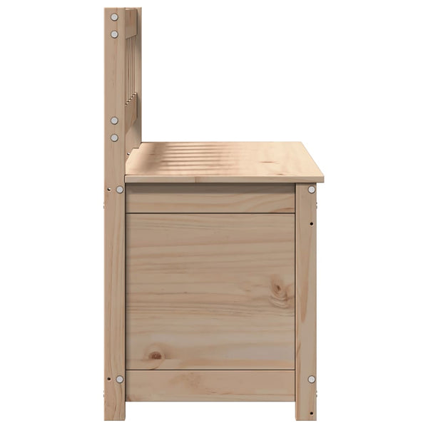 Sitzbank Kiefer Massivholz 110 cm