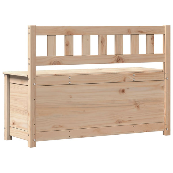 Sitzbank Kiefer Massivholz 110 cm