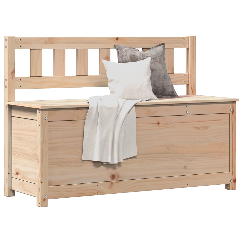 Sitzbank Kiefer Massivholz 110 cm
