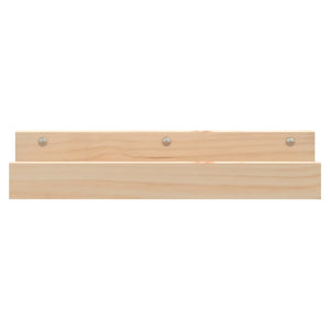 Wandregale 2er Set Kiefer 50x12x9 cm
